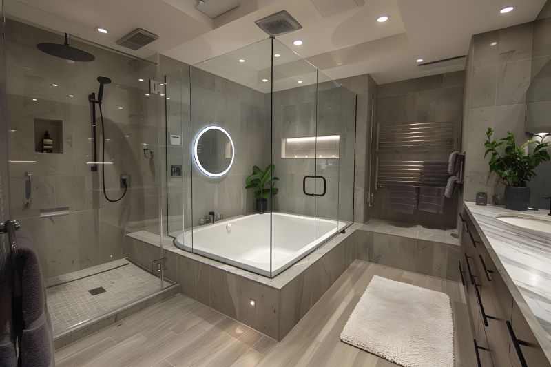 Modern Alcove Tub